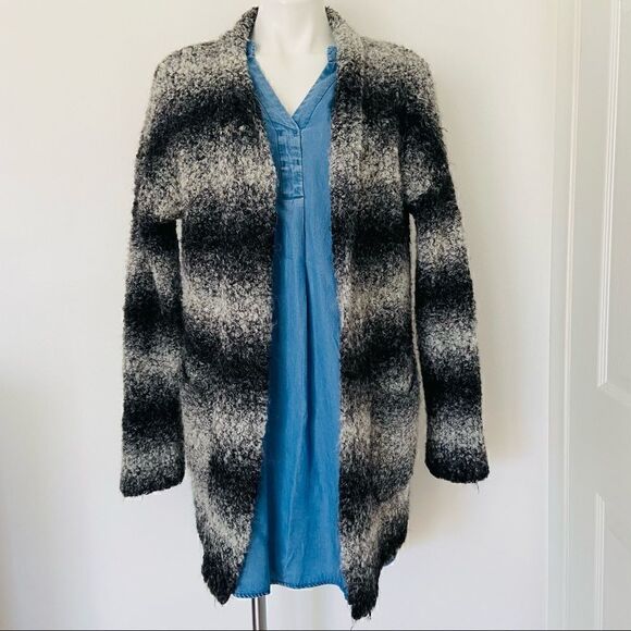 Rachel Zoe Alpaca Blend Long Cardigan - Picture 2 of 5
